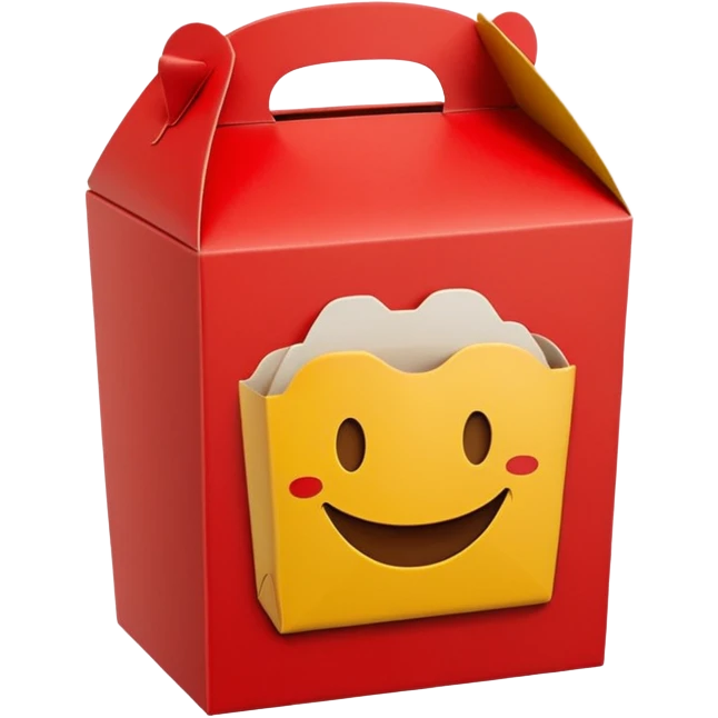 happy meal box emoji