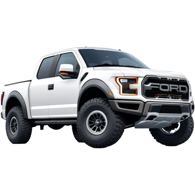 Ford f150 Raptor - Ford (Model Year: 2024) (Iconic colour: White) emoji