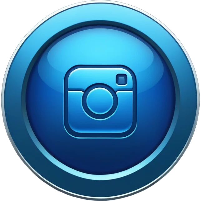 Instagram blue bage  emoji