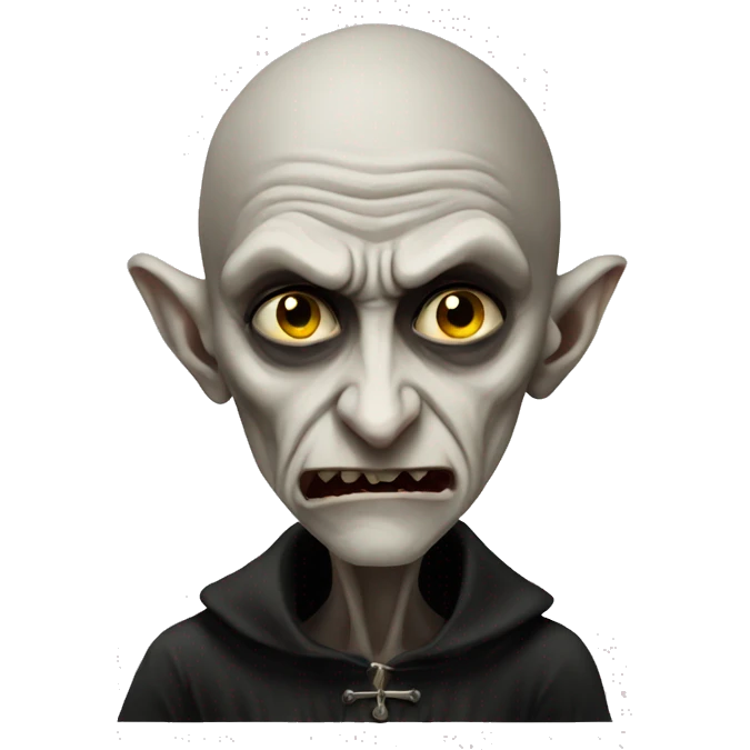 nosferatu crying emoji