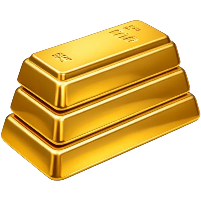 5 gold bar emoji