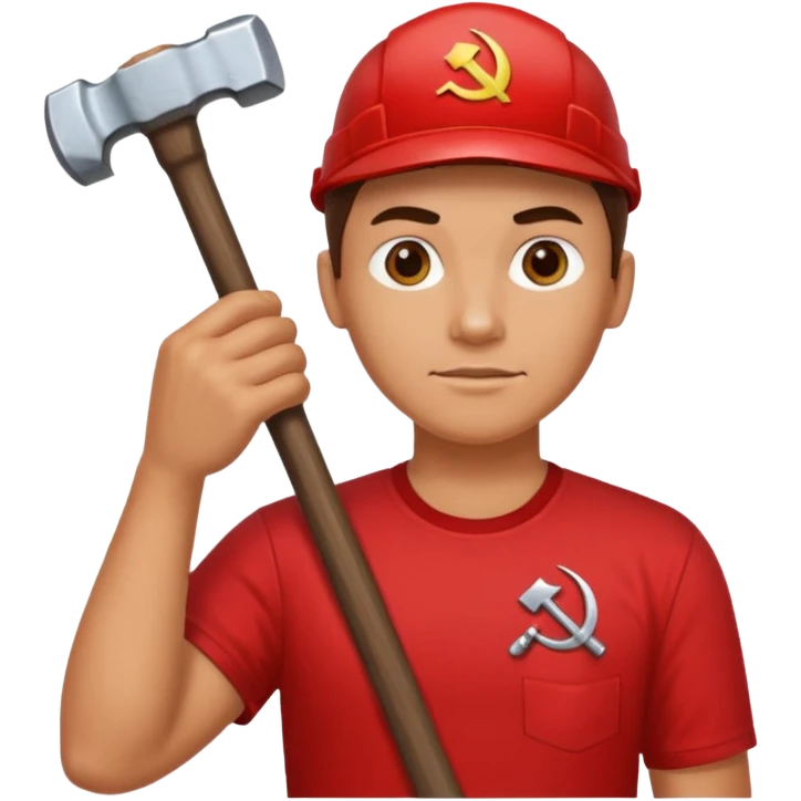 Make a communist emoji