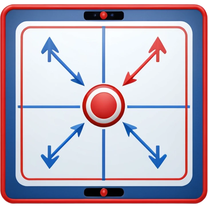 tactics board nfl blue (#00A3E0) and red (#F9423A) emoji