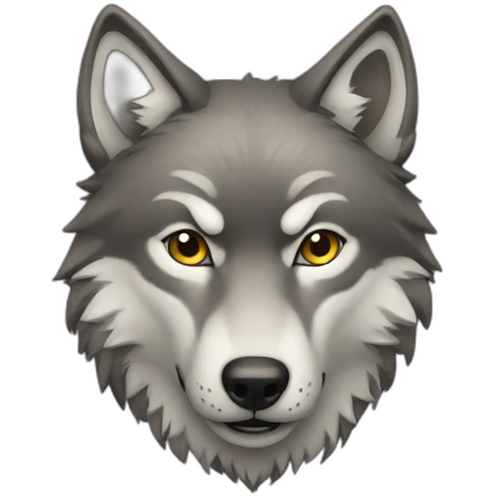 Wolf emoji