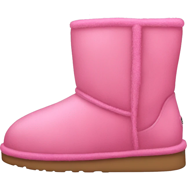 Pink uggs emoji