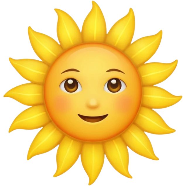 sun emoji