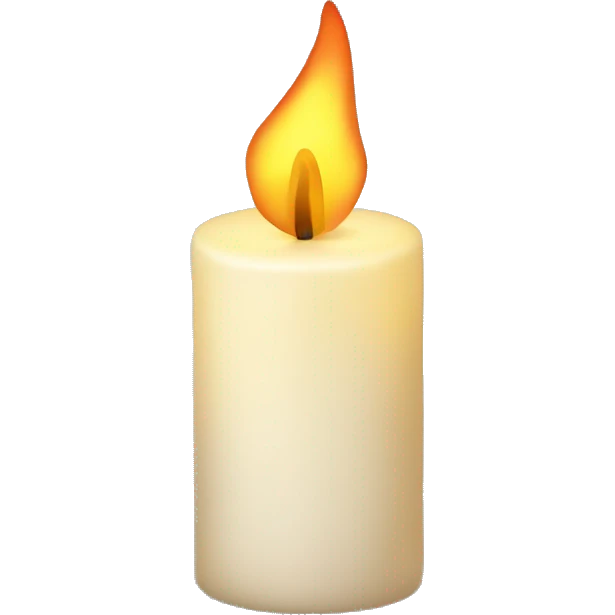 christmas candle emoji