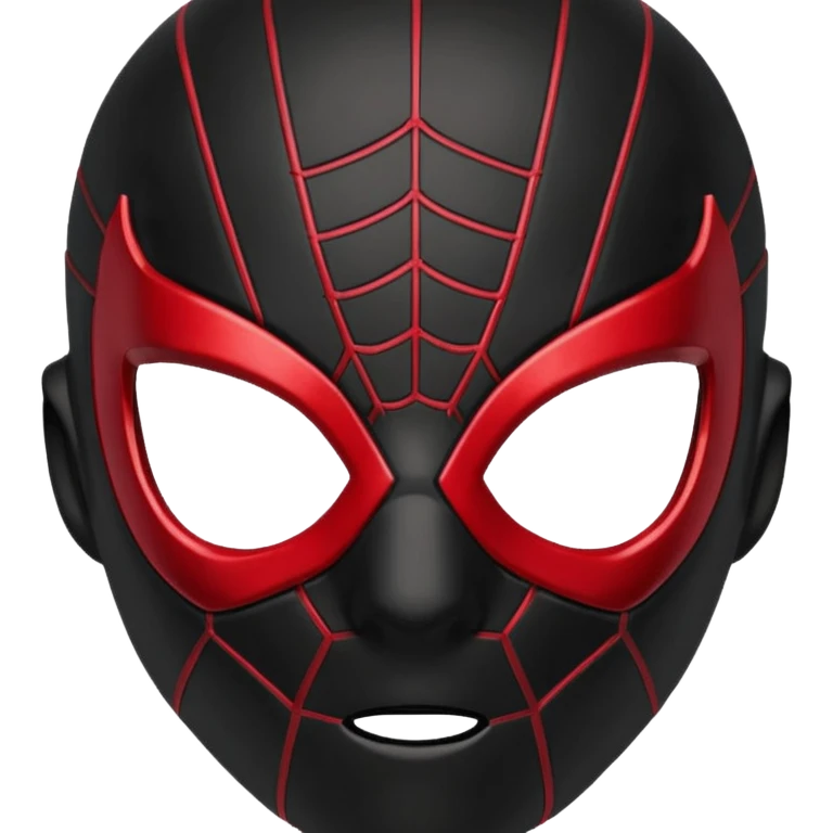 miles morales face mask emoji