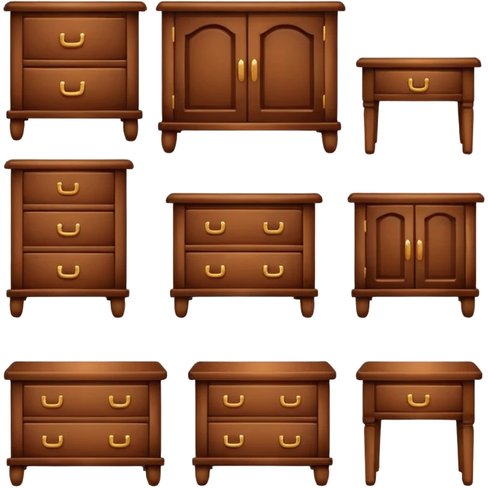 set offurniture emoji