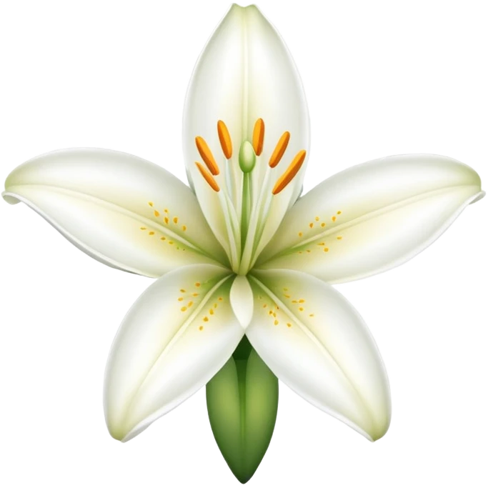 Lily flower  emoji