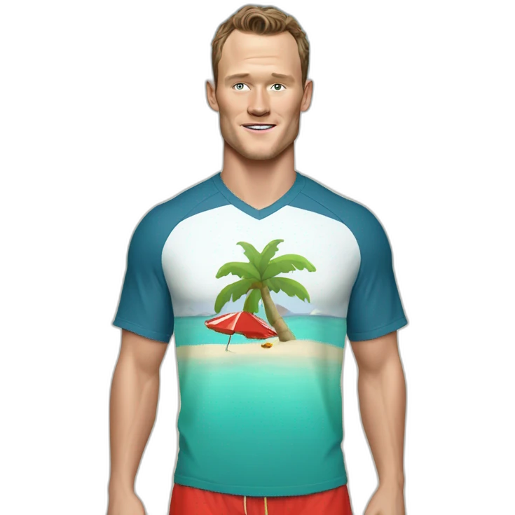 Jonathan Toews as a beach bum  emoji
