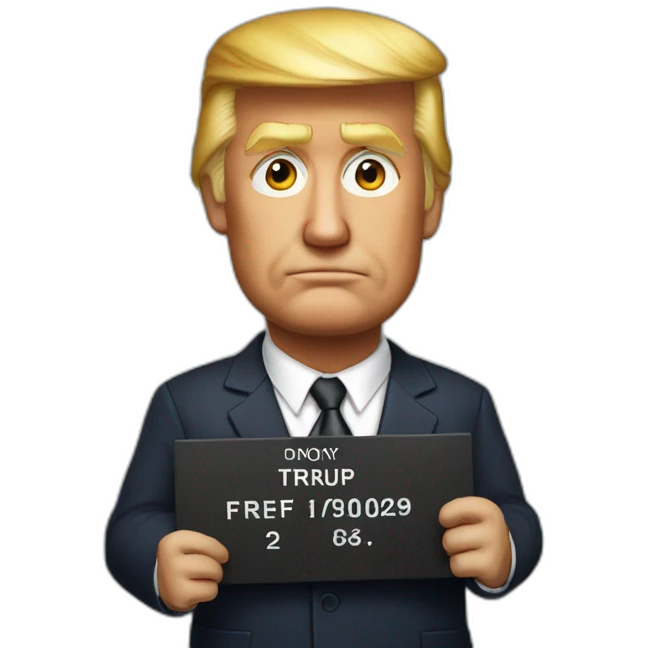 donald-trump-mugshot emoji