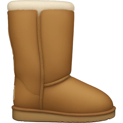 tan uggs emoji