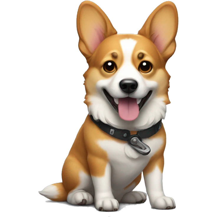 chainsaw dog corgi emoji