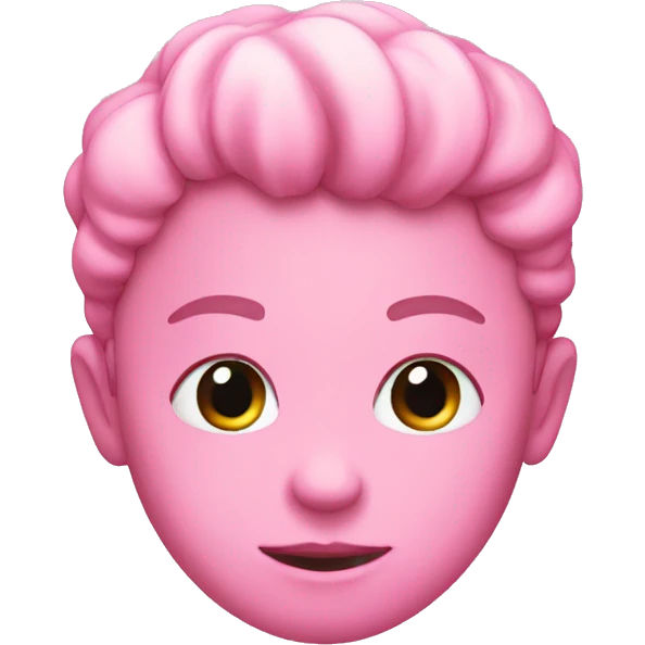 Ok emoji but pink emoji