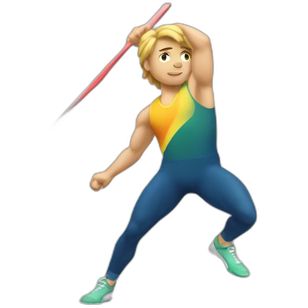 Javelin thrower emoji