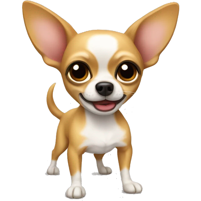 chihuahua  trompette emoji