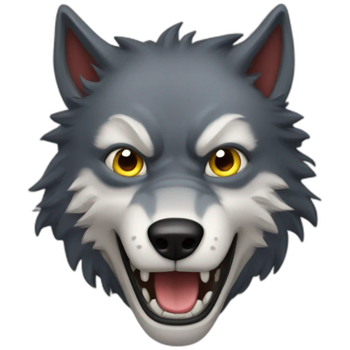 Loup garou emoji