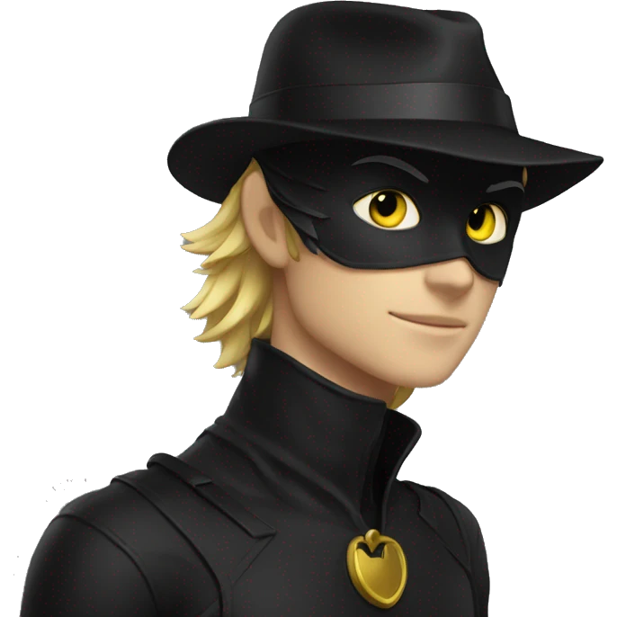 Chat noir emoji