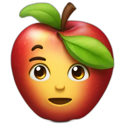 Edge-apple emoji