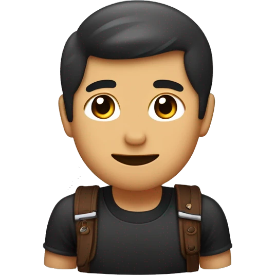 buatkan avatar yang terdiri dari beberapa ekspresi wajah standar, yaitu seorang pemuda berpakaian kasual dan menggunakan topi. berwarna kulit coklat dengan rambut berwarna hitam dan memiliki warna mata cokat emoji