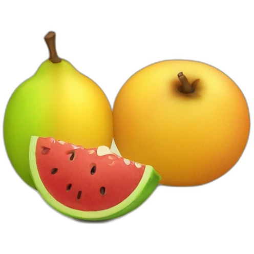 fruits emoji