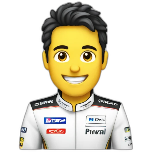 Happy scheco perez formula 1 emoji