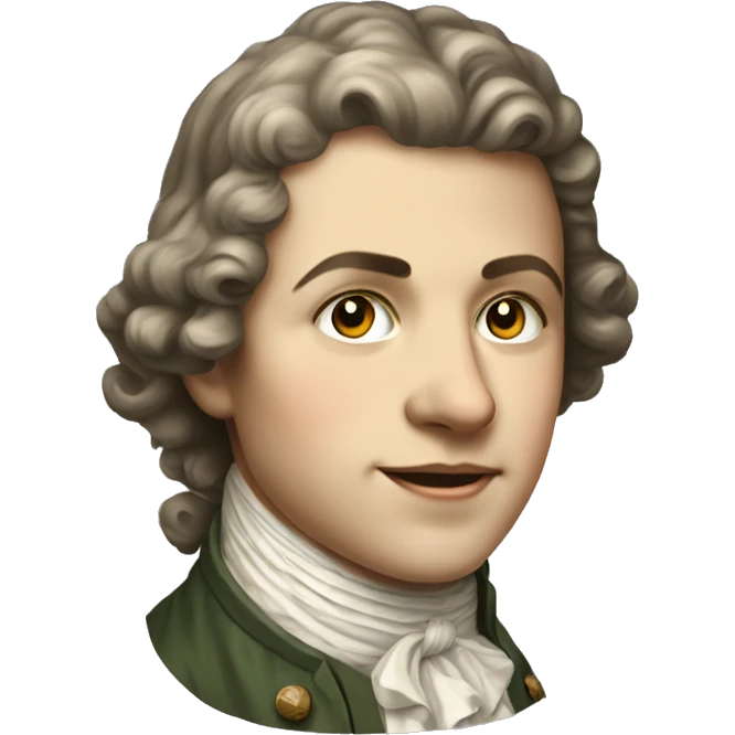 18th century Swiss young man emoji