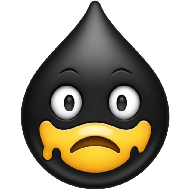 Liquid fear emoji