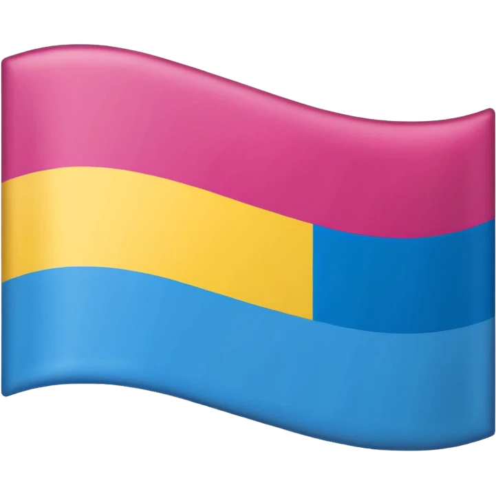 Pansexual small flag emoji emoji