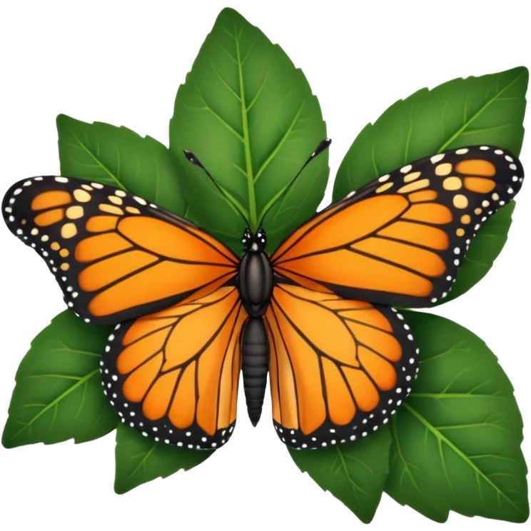 monarch butterfly emoji