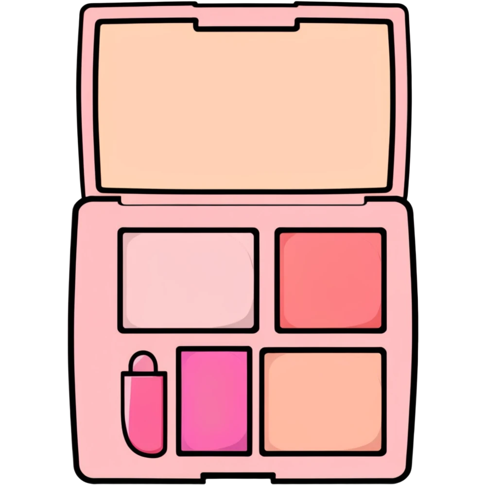 pink makeup palette emoji