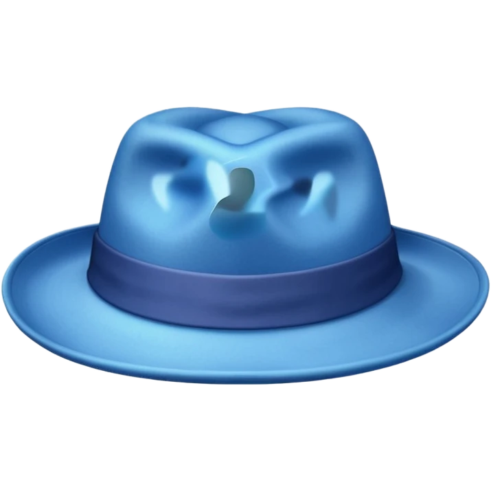 Mavi şapka  emoji