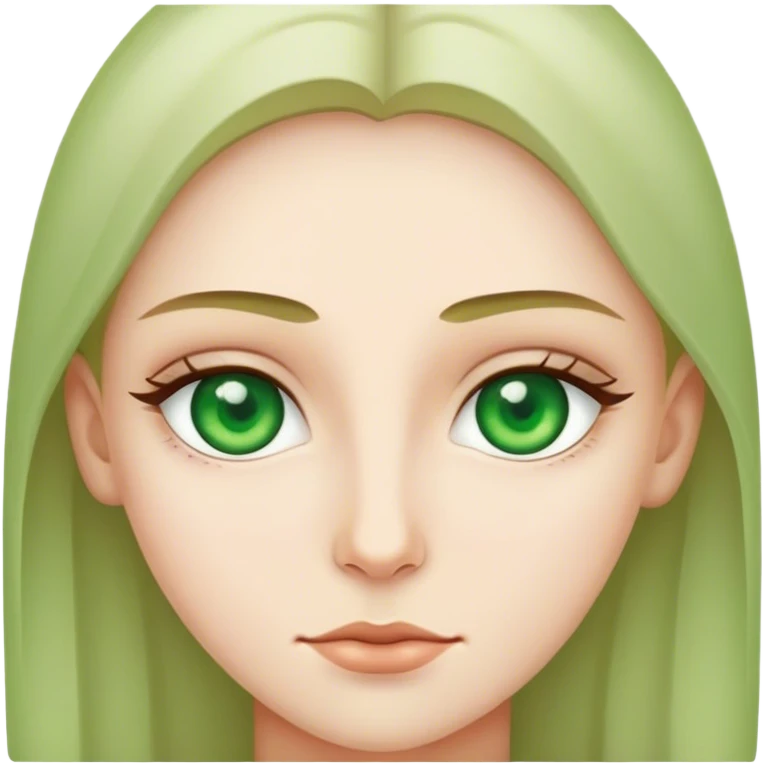 green eyes emoji
