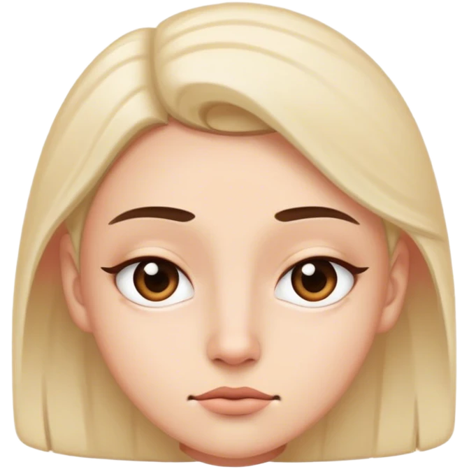 Side eye emoji