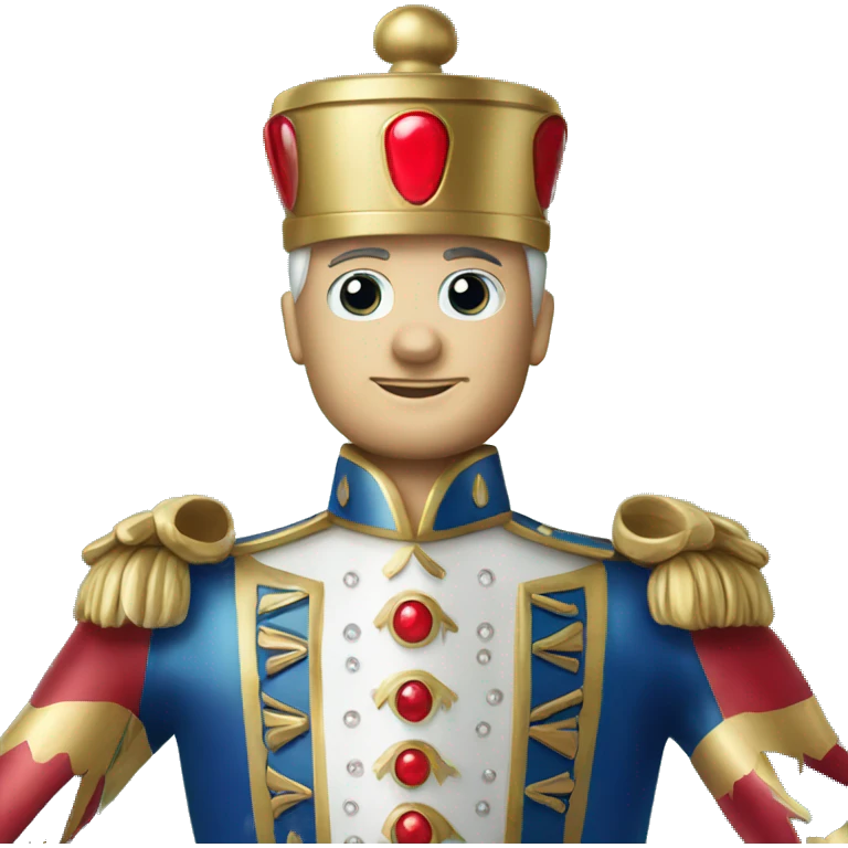 christmas nutcracker jewel emoji