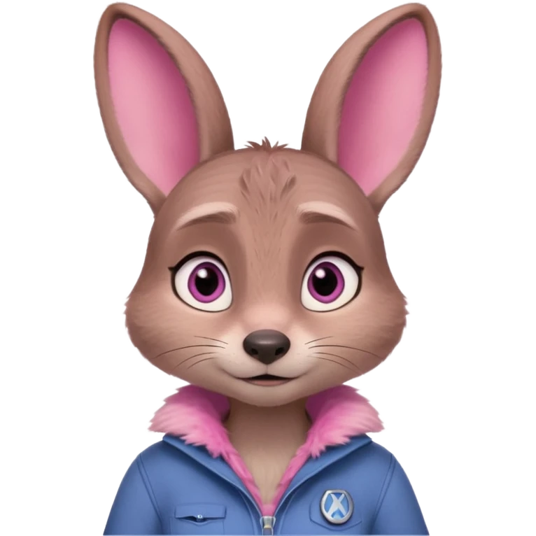 judy hopps from zootopia, disney emoji