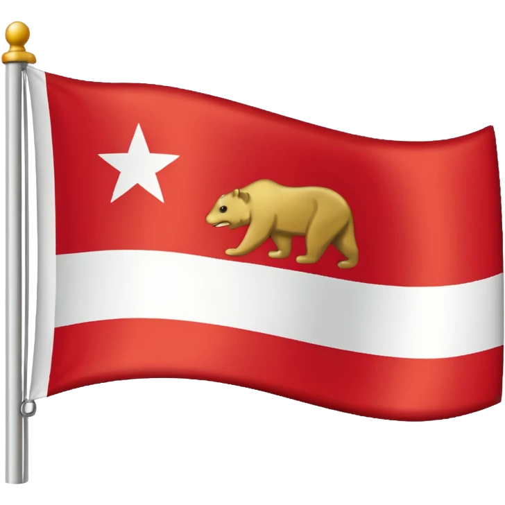 Hazme un emoji de la bandera de California  emoji