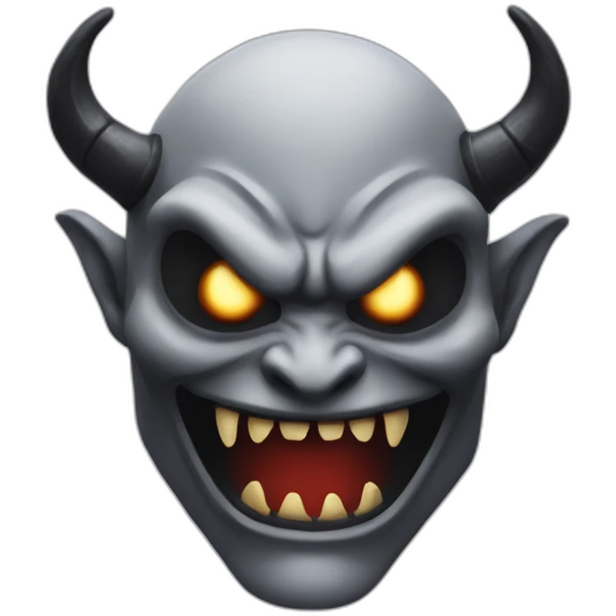 Créature dark démon emoji