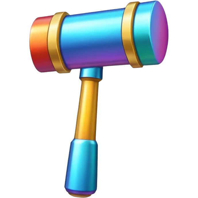 sprinkle big party hammer emoji