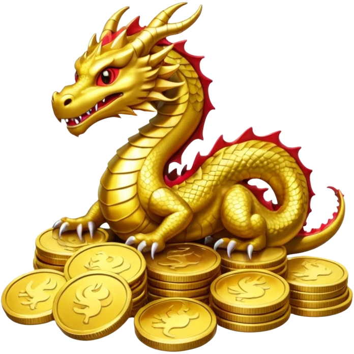 strack coins dragon emoji
