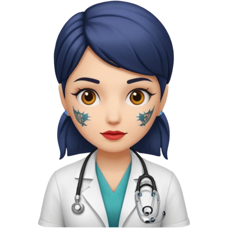 tattooed doctor girl emoji
