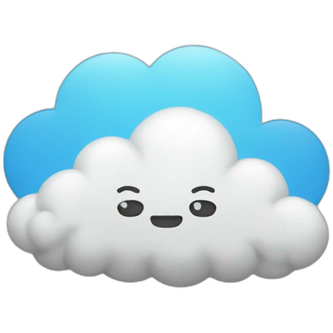 cloud emoji