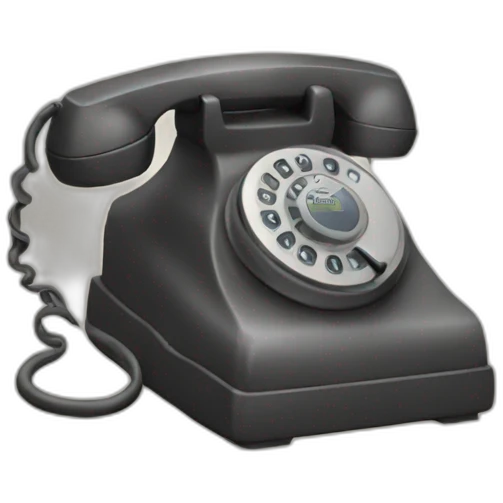 old phone emoji