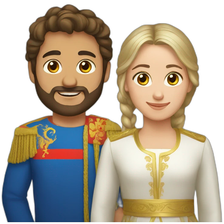 Russia and Armenia  emoji