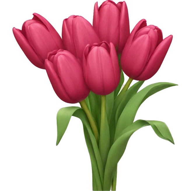 tulip bouquet emoji