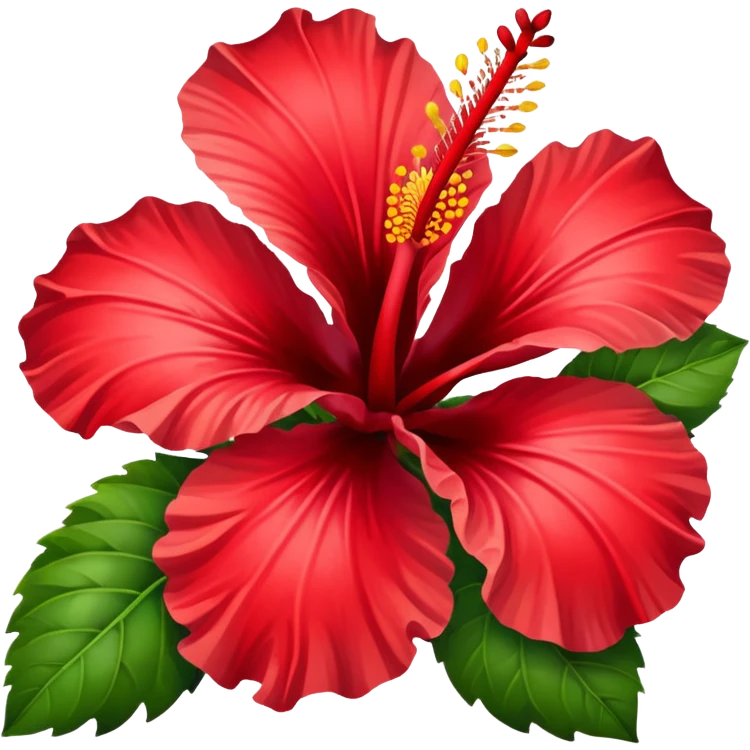 Hibiscus flowers  emoji