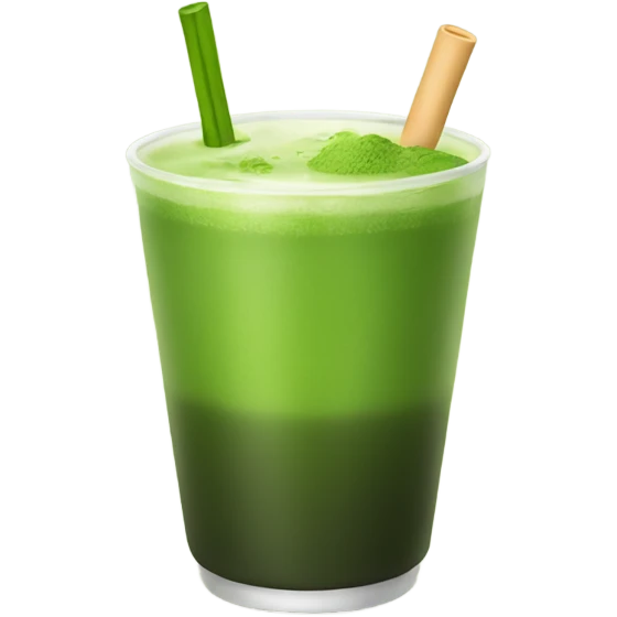 Matcha drink emoji