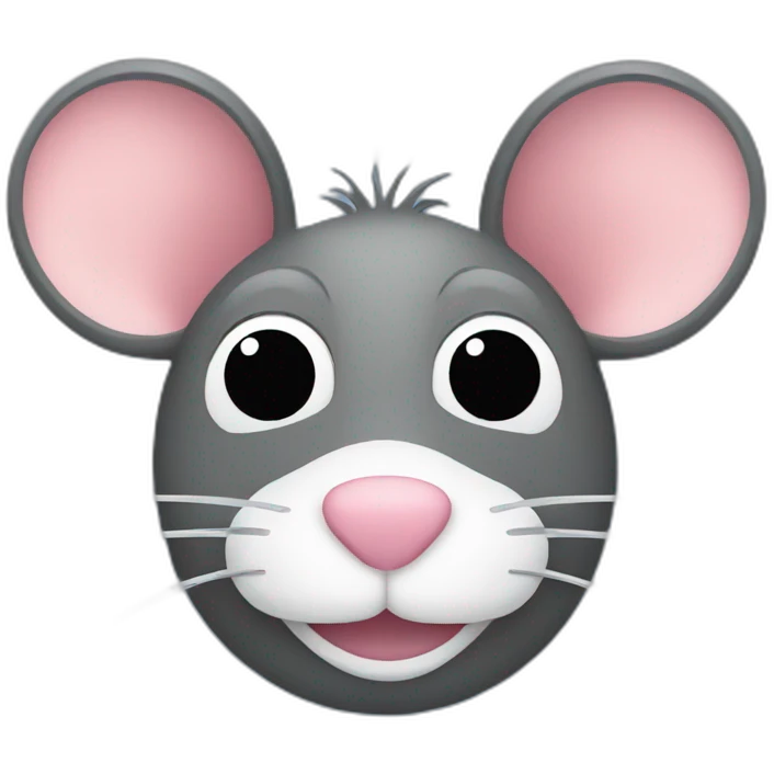 rat with zoom logo emoji