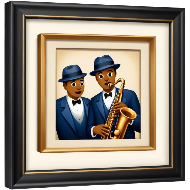 Chicago Jazz speakeasy emoji